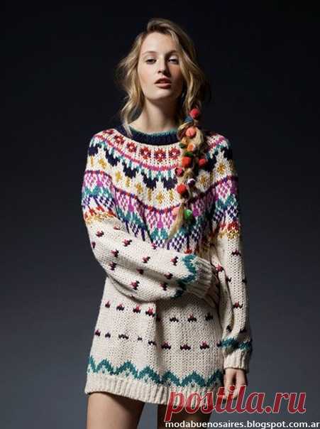 неизвестный автор 

#свитера_кардиганы@knitfashion
