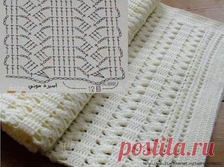 &#10052;Узоры для пледов