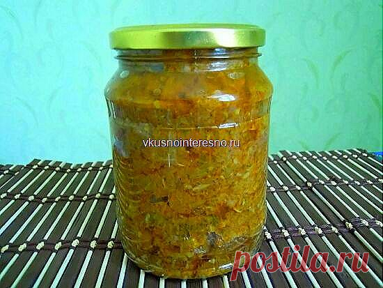 Кабачковая икра с томатной пастой на зиму фото | Вкусно приготовить самим