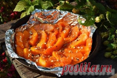 Тыква в сахарном сиропе