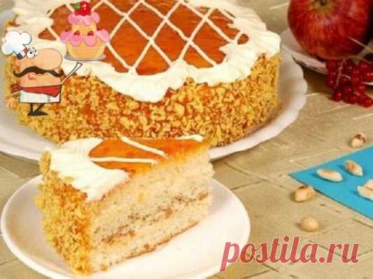 Медовый торт с абрикосами - Простые рецепты Овкусе.ру