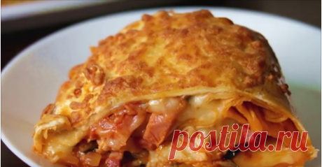 Рулет из лаваша - нереальная вкуснятина