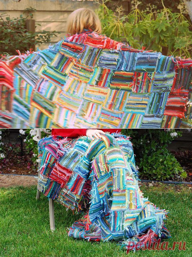 ru_knitting: Плед. Дикий, но симпатишный.