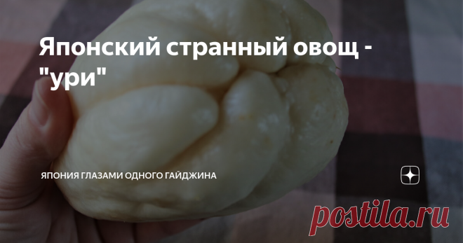 Японский странный овощ - 