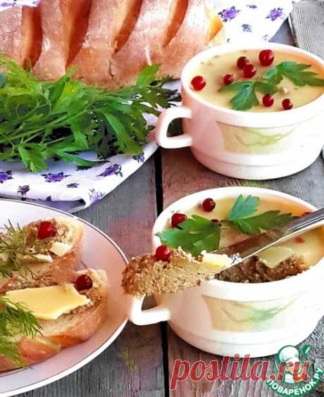 Паштет из телячьей печени с яблоками - кулинарный рецепт