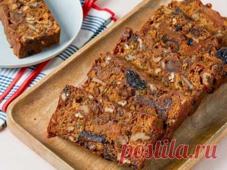 Лучший кекс с сухофруктами и орехами