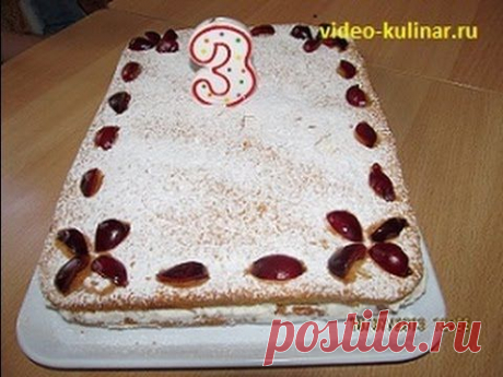 Торт НЕЖЕНКА - YouTube
