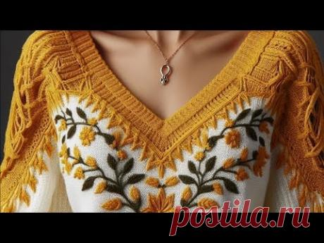 knitted blouse models