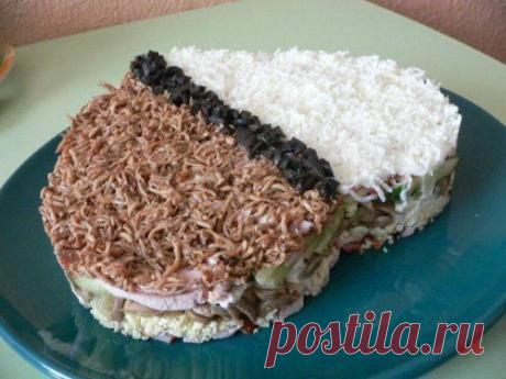 Салат &quot;Любимый&quot; | Готовим вместе