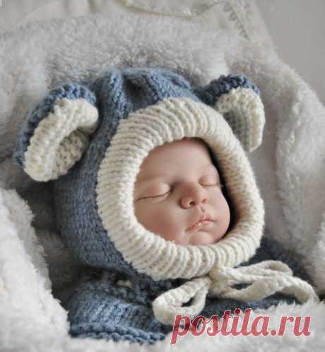 Связать шапку шлем спицами: модели для детей всех возрастов (85 фото-идей)