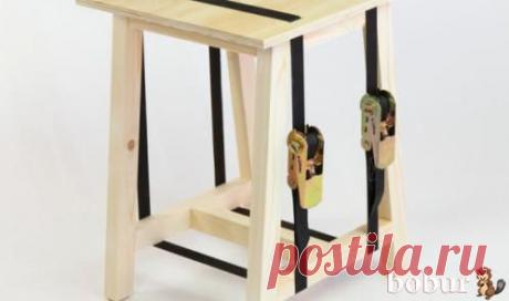 Сборные стулья на подтяжках - Seats and Stripes | БобурБобур