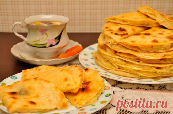 Кыстыбый с картошкой / Простые рецепты