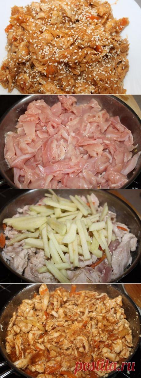 Курица в кисло-сладком соусе "а- ля по-китайски" | БУДЕТ ВКУСНО!