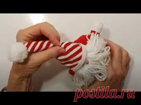АКТУАЛЬНО : ВАТА + НИТКИ (пряжа) своими руками!Просто, Быстро!DIY ПОДЕЛКИ на новый год.декор.игрушки