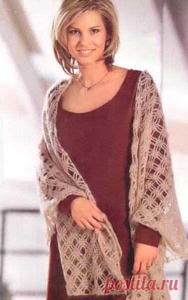 Палантин крючком для начинающих. Схемы вязания палантина крючком и описание. Ажурный палантин крючком своими руками. Особенности вязания палантина крючком, схемы и описание палантина крючком, видео мастер-классы