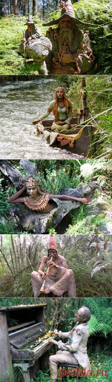 Удивительный Сад Скульптур Bruno’s Art &amp; Sculpture Garden в Австралии | &quot;Secret worlds&quot;