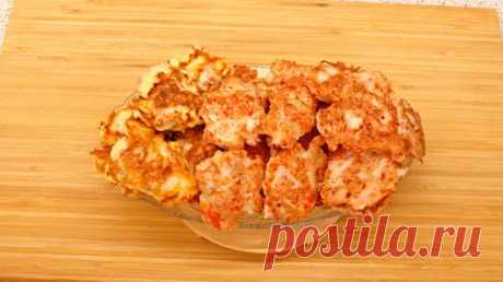 Куриное мясо в трёх видах кляра: из колбасного сыра, крабовых палочек и колбасы - Будет вкусно - 16 февраля - 43117689430 - Медиаплатформа МирТесен