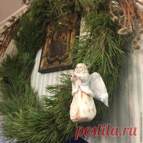 Создаём ватную игрушку «Рождественский ангел». Часть 2 - Ярмарка Мастеров - ручная работа, handmade