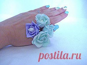 Видео мастер-класс: делаем шпильки с цветами из фоамирана - Ярмарка Мастеров - ручная работа, handmade
