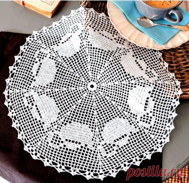 Салфетки. Крючок.