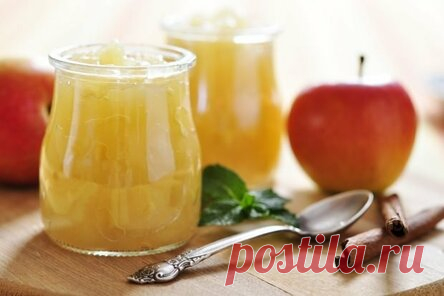 Яблочное варенье с мятой