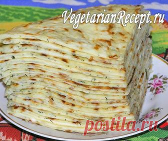 ХЫЧИНЫ - рецепт с фото балкарских хычинов с картошкой и сыром Вы пробовали когда-нибудь балкарские хычины? Это очень вкусные тонкие лепешки с начинкой. Рецепт приготовления хычинов с сыром и картофелем, с подробными фотографиями.