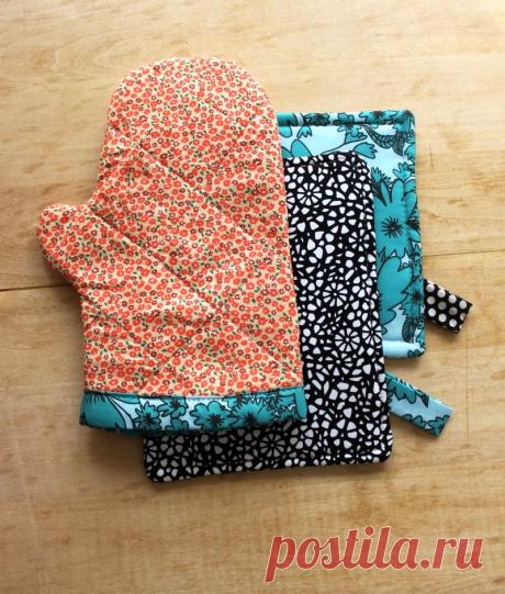 Oven Mitt and Hot Pad DIY &amp;#8211; A Beautiful Mess