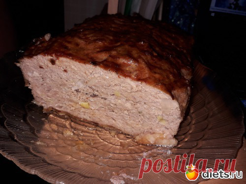 Террин из куриного фарша- (Мясной хлебец,