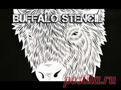 Buffalo Stencil