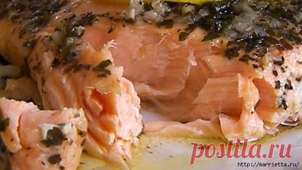 Запечём лосось - очень вкусно!