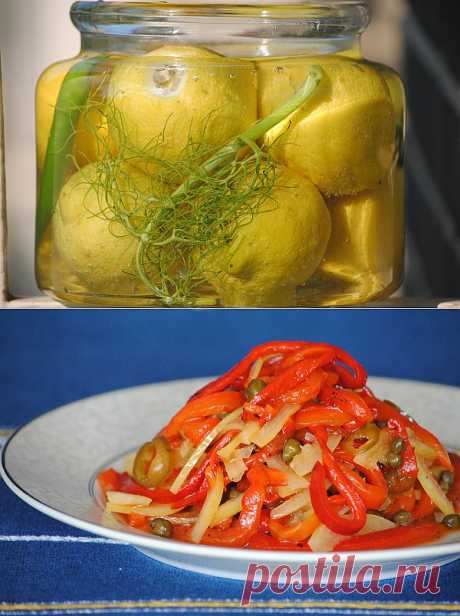 La cuisine tunisienne - Квасим лимоны!? А в заключении самый простой тунисский рецепт. Автор: eryv