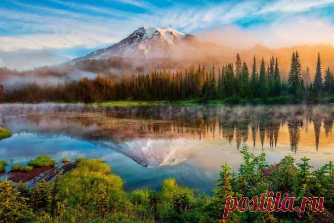 Каскадные горы, Вашингтон .. Cascade Range, Washington..