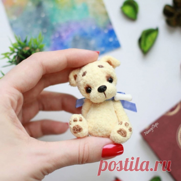 ​Щеночек крючком