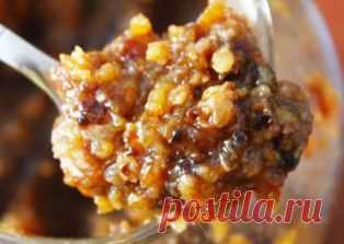 смесь кураги чернослива грецких орехов