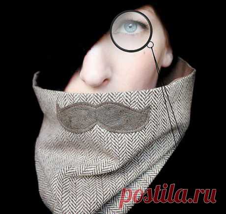 Шарф с усами / Шарфы / ВТОРАЯ УЛИЦА