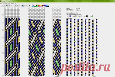 53 схемы вязания жгутов на 19-20 бисерин / Вязание с бисером / Biserok.org