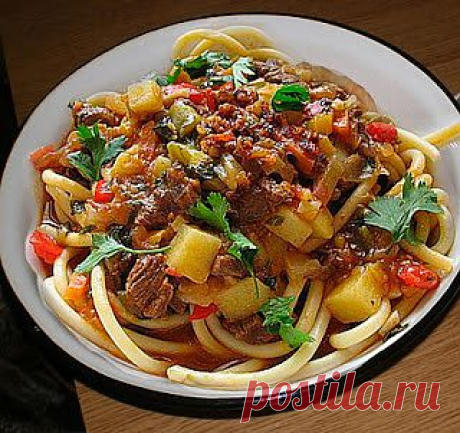 Самые вкусные рецепты: Лагман Татарский