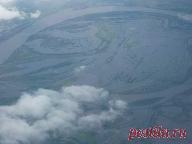 Россия, вид сверху)