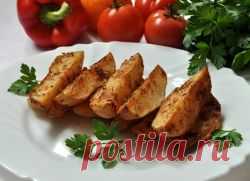 Картофель по-деревенски в духовке