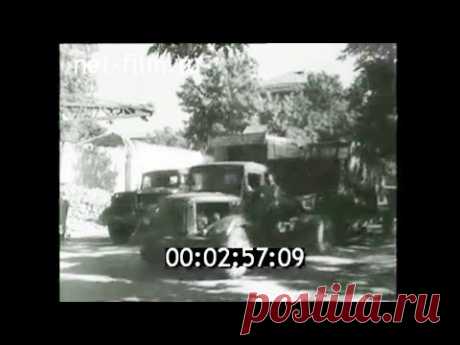 1966г. Ташкент. строительство домов после землетрясения