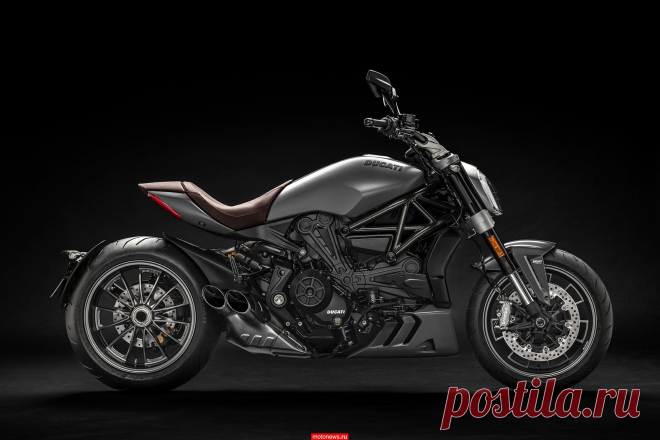 Новый мотоцикл Ducati XDiavel покрыли алмазоподобным углеродным слоем