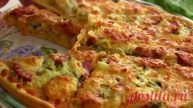 Пицца с Капустой ПробовалиОчень ВКуСно