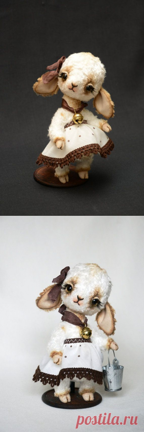Teddy Bear Stile Исполнитель вискоза Lamb Lada 8 по SanaTeddyBears