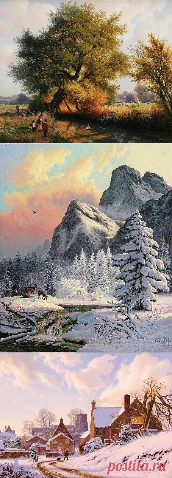 Художник пейзажей Даниэль ван дер Путтен.