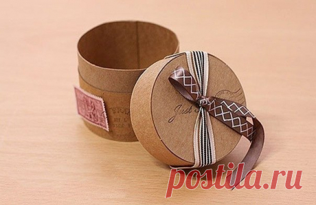Коробочка для подарка. — Сделай сам, идеи для творчества - DIY Ideas