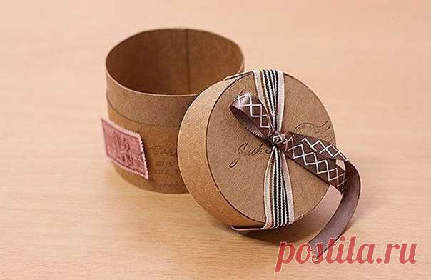Коробочка для подарка. — Сделай сам, идеи для творчества - DIY Ideas