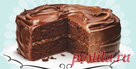 Шоколадный торт "Пища дьявола" - Вкусный дом - пошаговые рецепты с фото