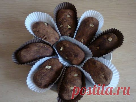 Пирожное &quot;картошка&quot;.   Cake &quot;potato&quot;.