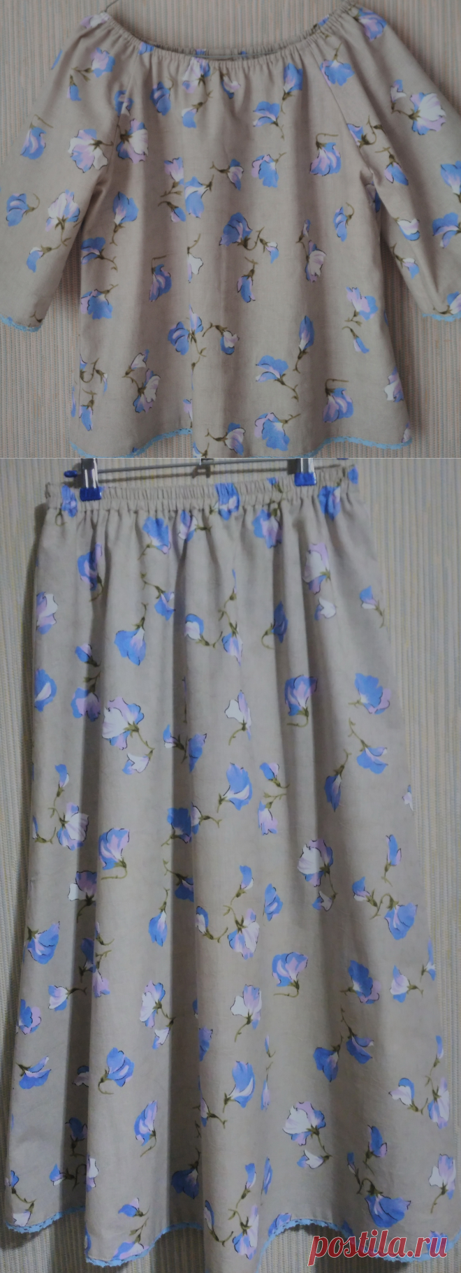 Блузка и юбка 