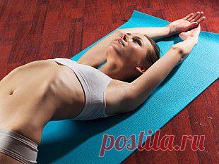 5 йога-упражнений для пресса.